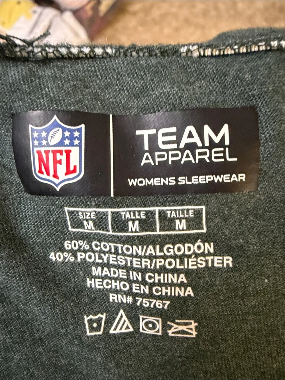 Team Apparel Kids Dark Green Sweatpants with Yellow Logo